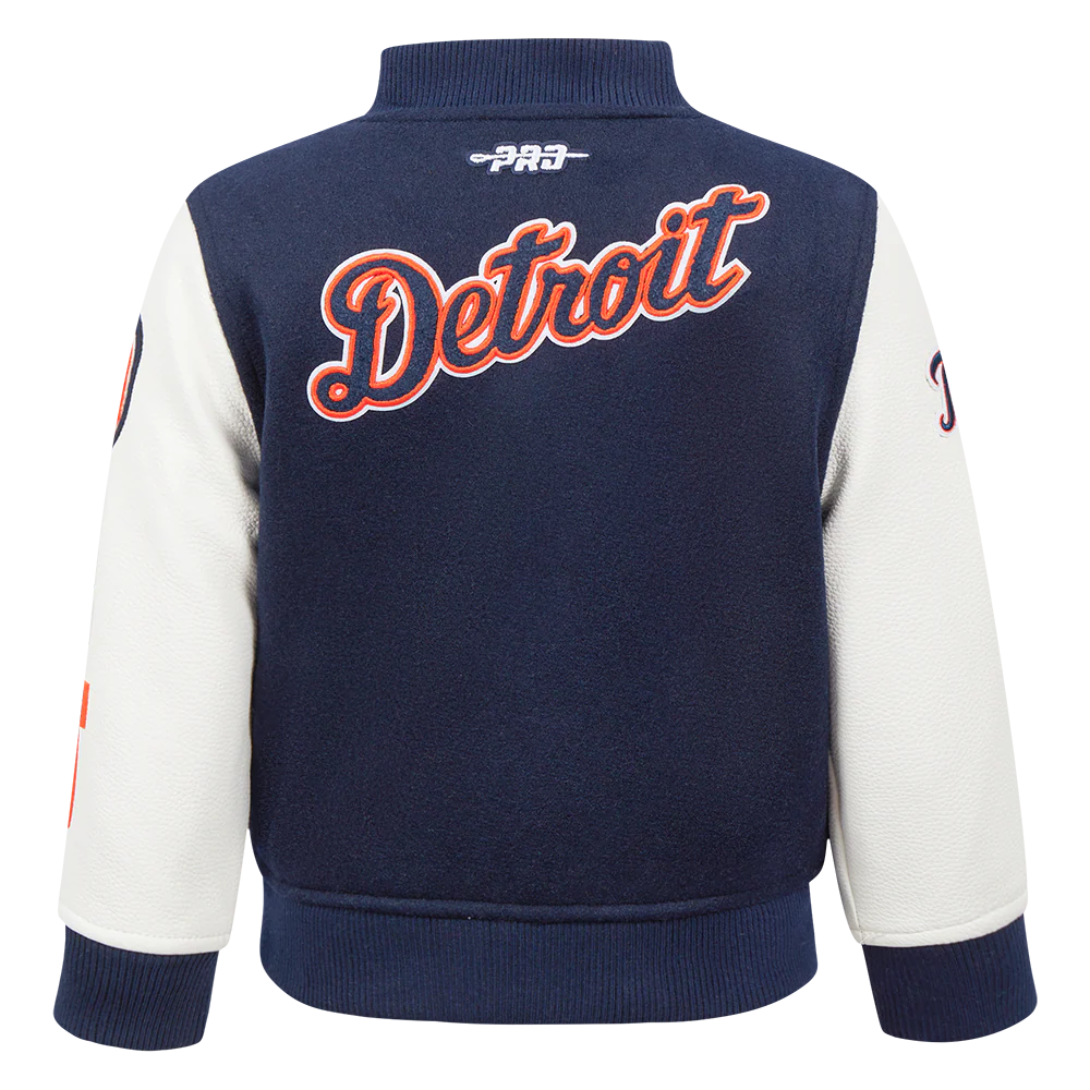 MLB DETROIT TIGERS CLASSIC TODDLER BOYS WOOL VARSITY JACKET