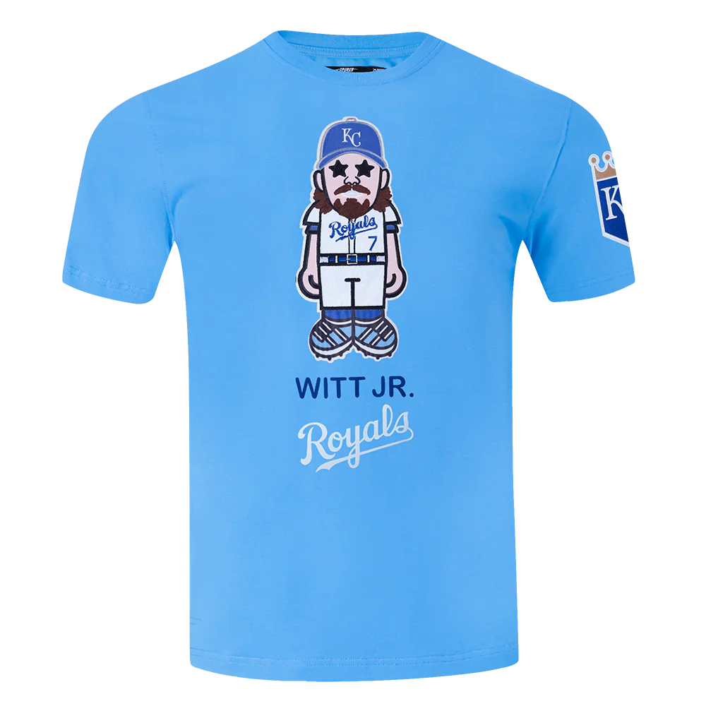 MLB KANSAS CITY ROYALS BOBBY WITT JR. #7 AVATAR MEN'S SJ TEE