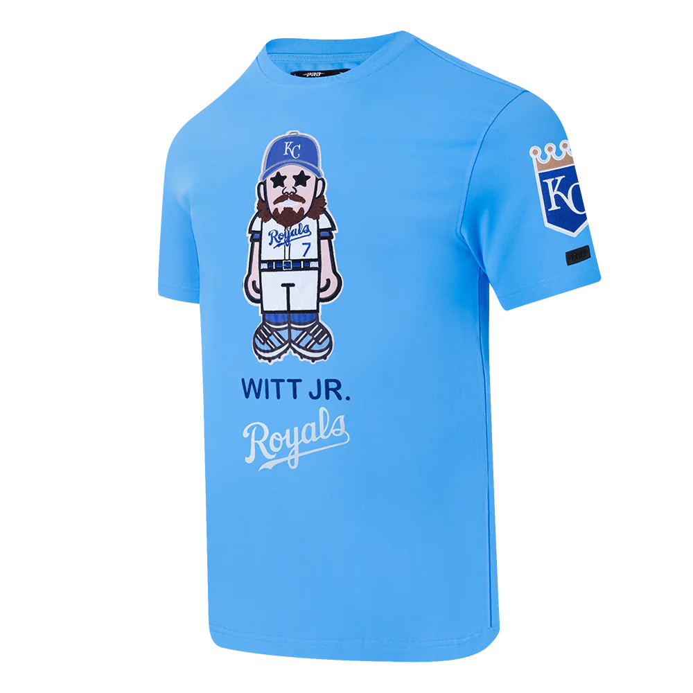 MLB KANSAS CITY ROYALS BOBBY WITT JR. #7 AVATAR MEN'S SJ TEE