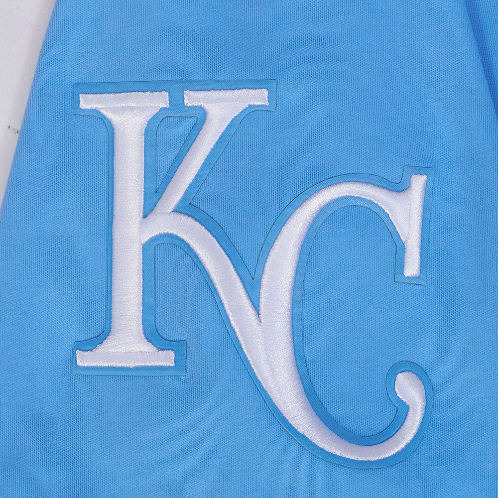 MLB KANSAS CITY ROYALS BOBBY WITT JR. #7 CLASSIC MEN'S SHORT SLEEVE PULLOVER HOODIE