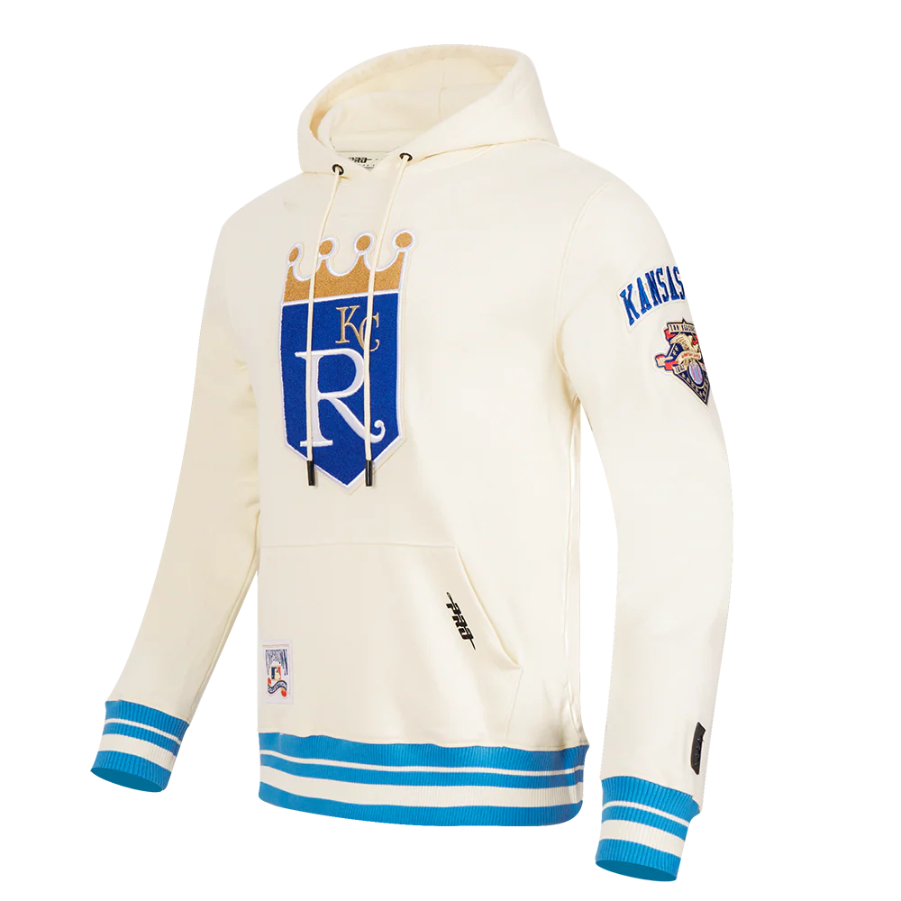 MLB KANSAS CITY ROYALS RETRO CLASSIC MEN'S PULLOVER HOODIE