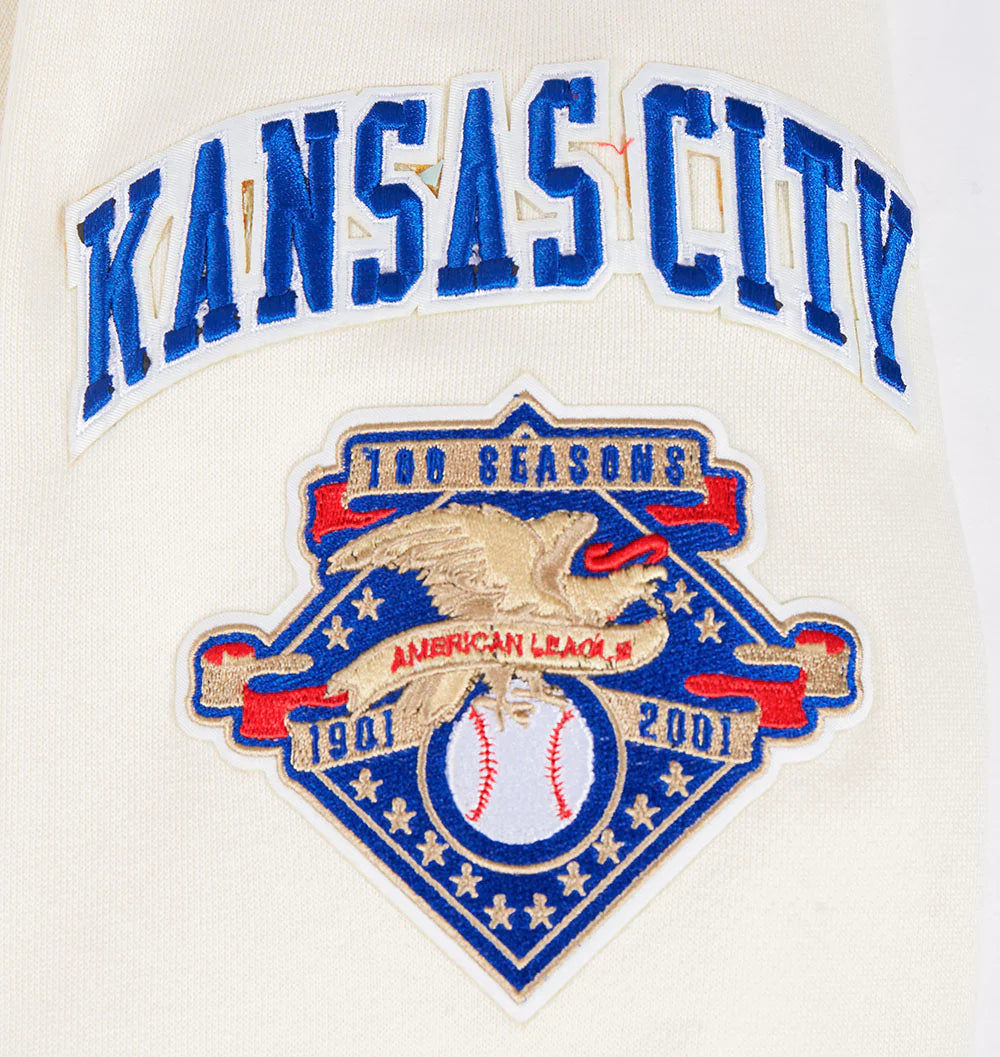 MLB KANSAS CITY ROYALS RETRO CLASSIC MEN'S PULLOVER HOODIE