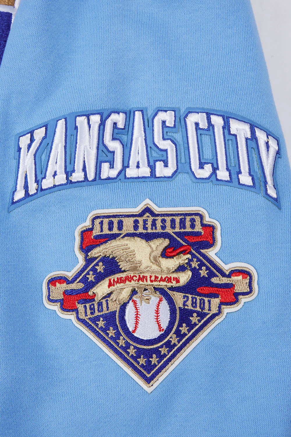 MLB KANSAS CITY ROYALS RETRO CLASSIC MEN'S PULLOVER HOODIE