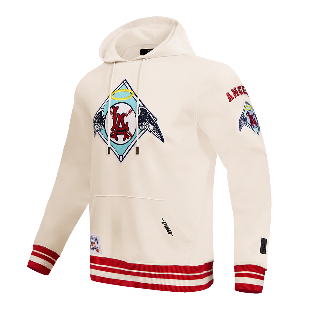 MLB LOS ANGELES ANGELS RETRO CLASSIC MEN'S PULLOVER HOODIE