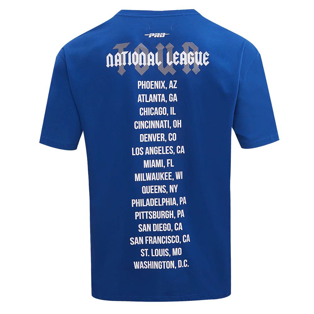 MLB LOS ANGELES DODGERS CITY TOUR COTTON JERSEY MEN'S DROP SHOULDER TEE