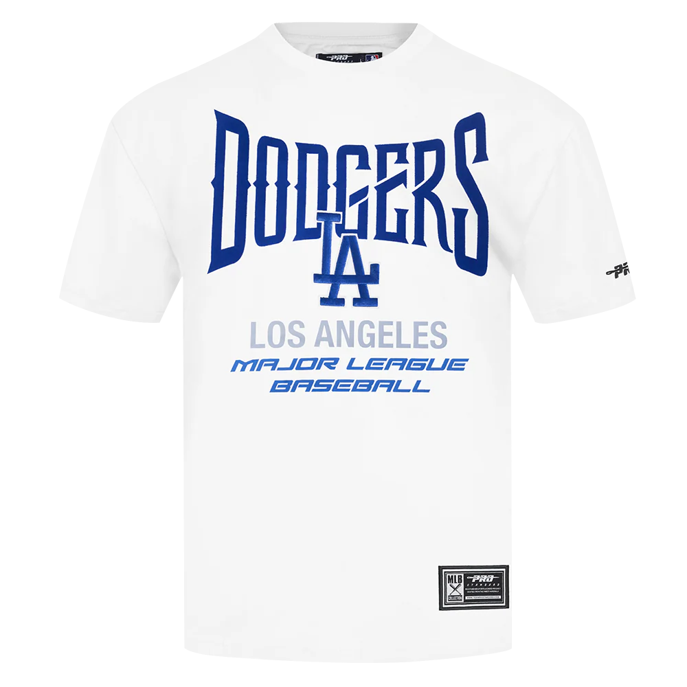 MLB LOS ANGELES DODGERS CITY TOUR 2.0 MEN'S COTTON JERSEY DROP SHOULDER TOP