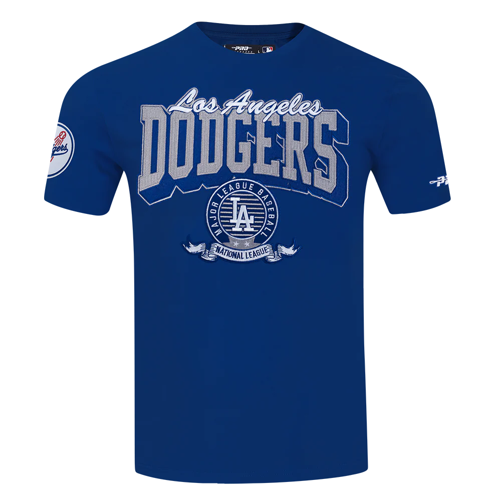 MLB LOS ANGELES DODGERS TEAM BADGE MEN'S WM SJ TEE