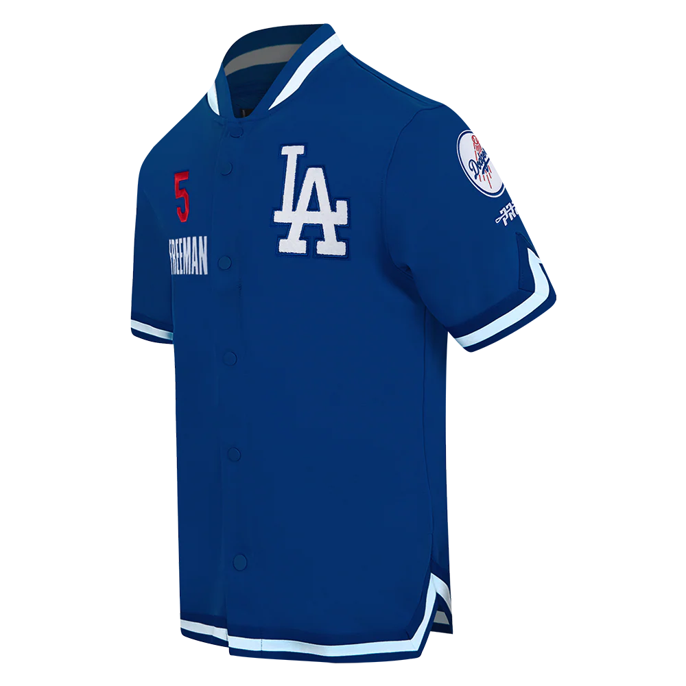 MLB LOS ANGELES DODGERS FREDDIE FREEMAN #5 CLASSIC MEN'S WARM UP JACKET