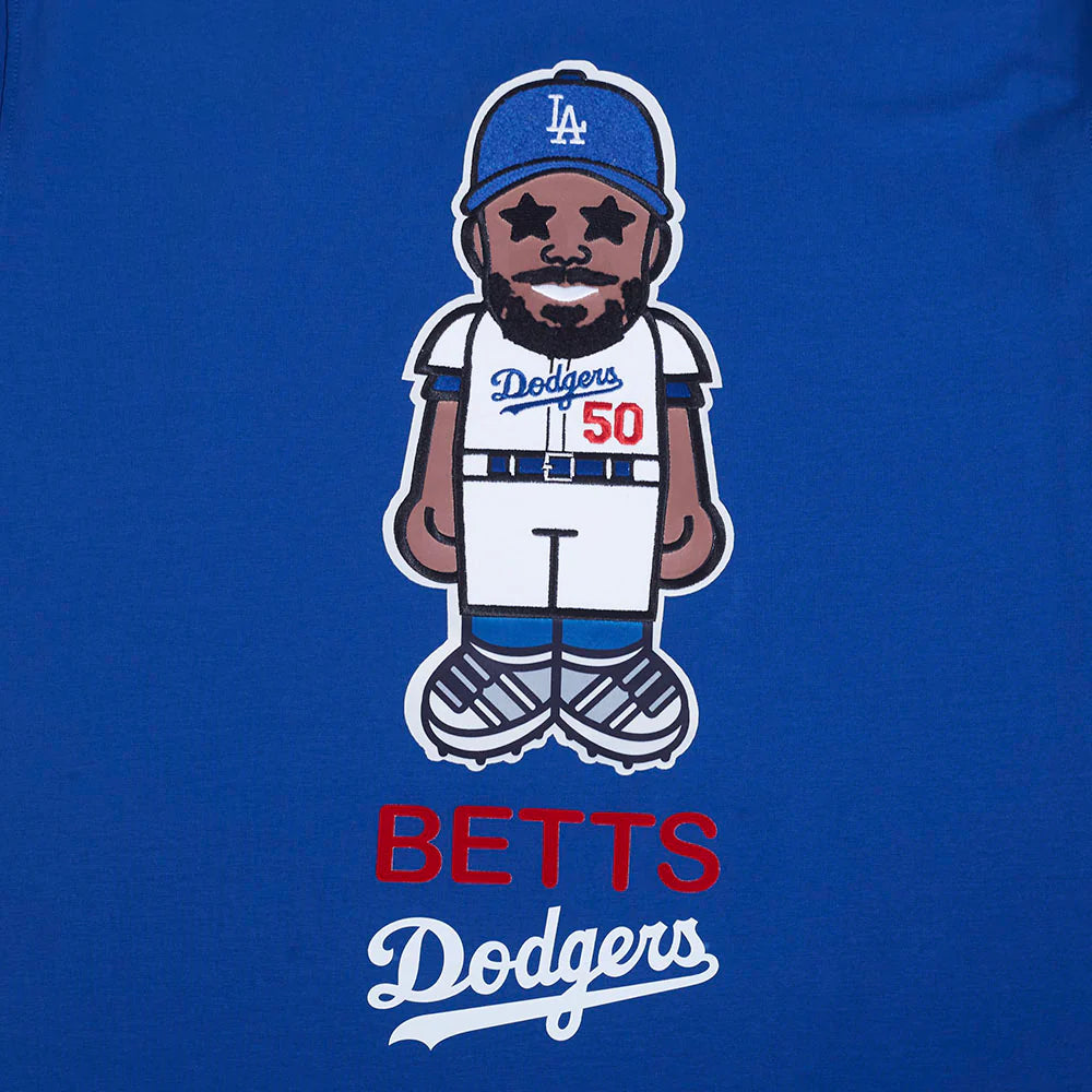 MLB LOS ANGELES DODGERS MOOKIE BETTS #50 AVATAR MEN'S SJ TEE