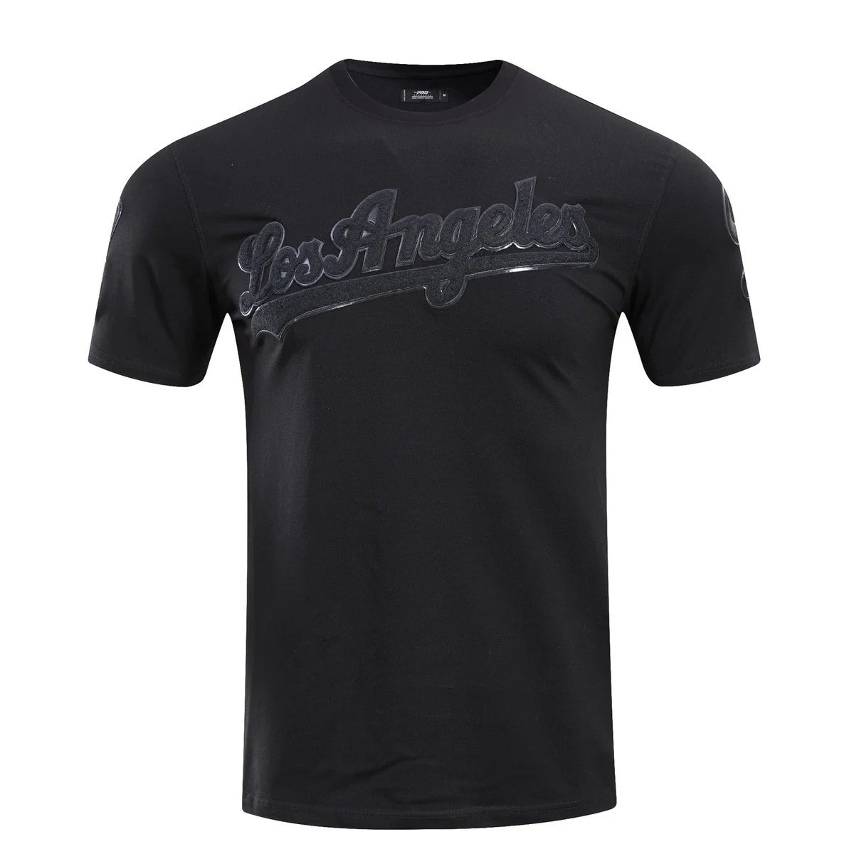 MLB LOS ANGELES DODGERS TRIPLE BLACK LOGO PRO TEAM MEN'S TOP