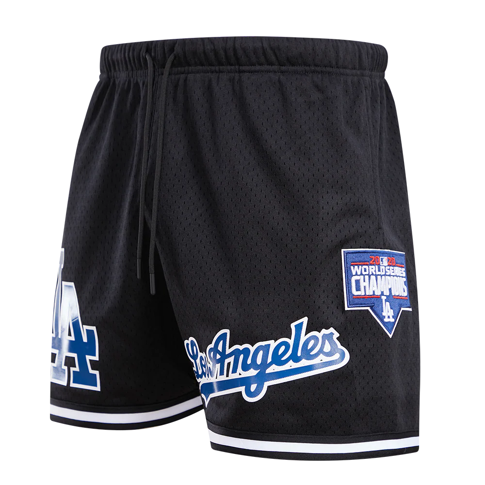 MLB LOS ANGELES DODGERS LOGO MEN'S MESH SHORT