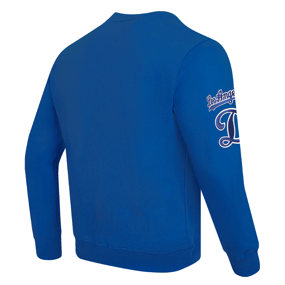 MLB LOS ANGELES DODGERS OLD ENGLISH MEN'S CREWNECK