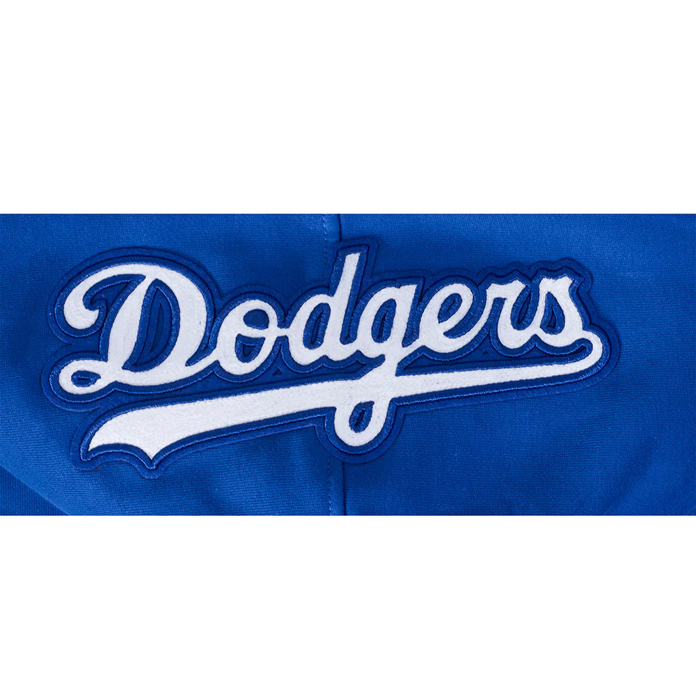MLB LOS ANGELES DODGERS CITY RANSOM MEN'S RIB FLEECE PULLOVER HOODIE
