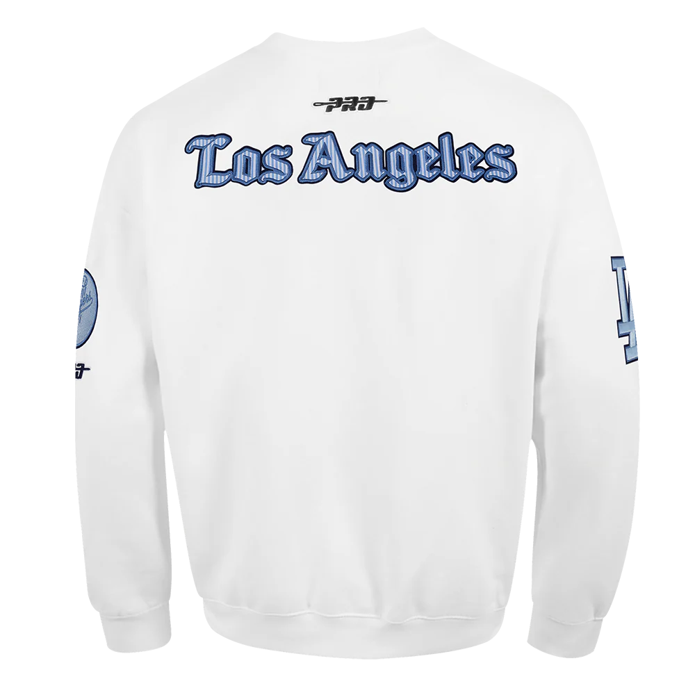 MLB LOS ANGELES DODGERS COUNTRY CLUB MEN'S DROP SHOULDER FLEECE CREWNECK