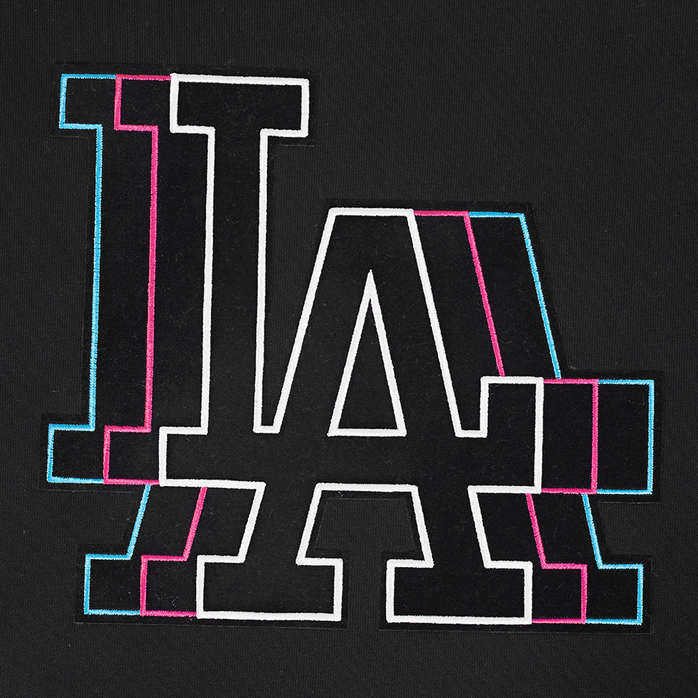 MLB LOS ANGELES DODGERS ECHO LOGO MEN'S FLEECE PULLOVER HOODIE