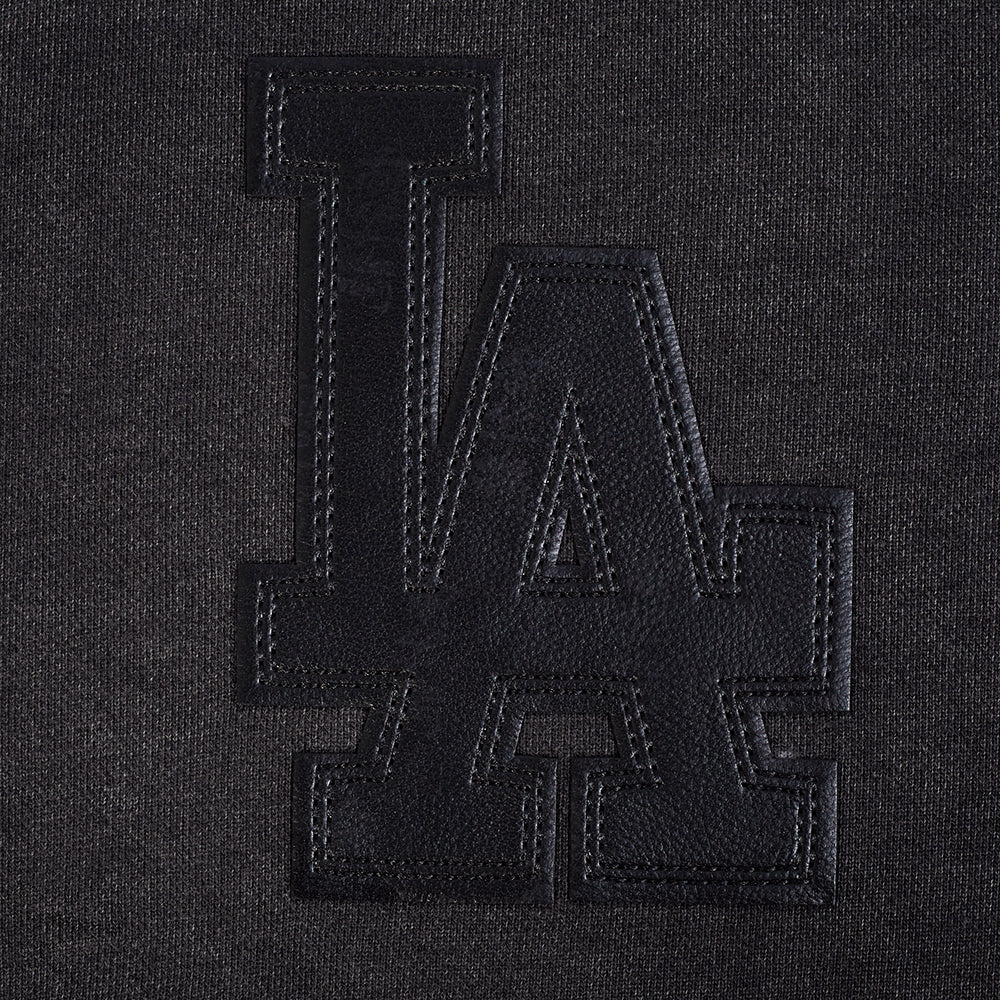 MLB LOS ANGELES DODGERS WASHED VANGUARD MEN'S ENZYME WASH DROP SHOULDER