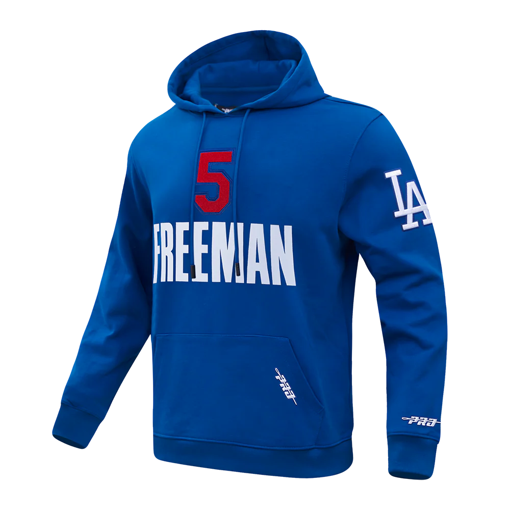 MLB LOS ANGELES DODGERS FREDDIE FREEMAN #5 CLASSIC MEN'S PO HOODIE
