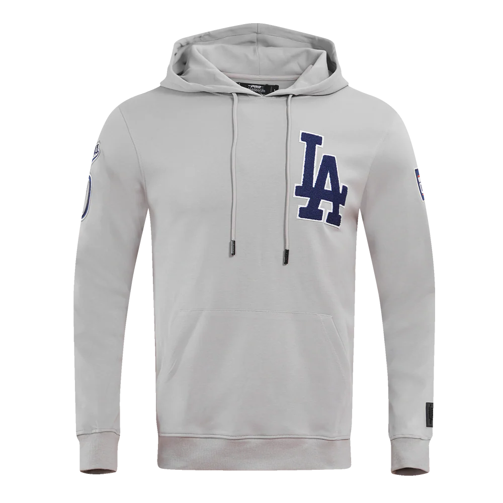 MLB LOS ANGELES DODGERS CLASSIC CHENILLE MEN'S PULLOVER HOODIE