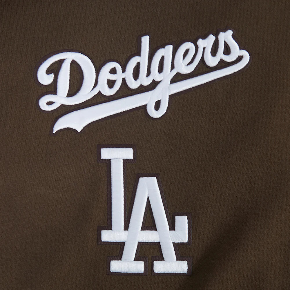 MLB LOS ANGELES DODGERS WINGSPAN MEN'S DROP SHOULDER FLC PO HOODIE V2