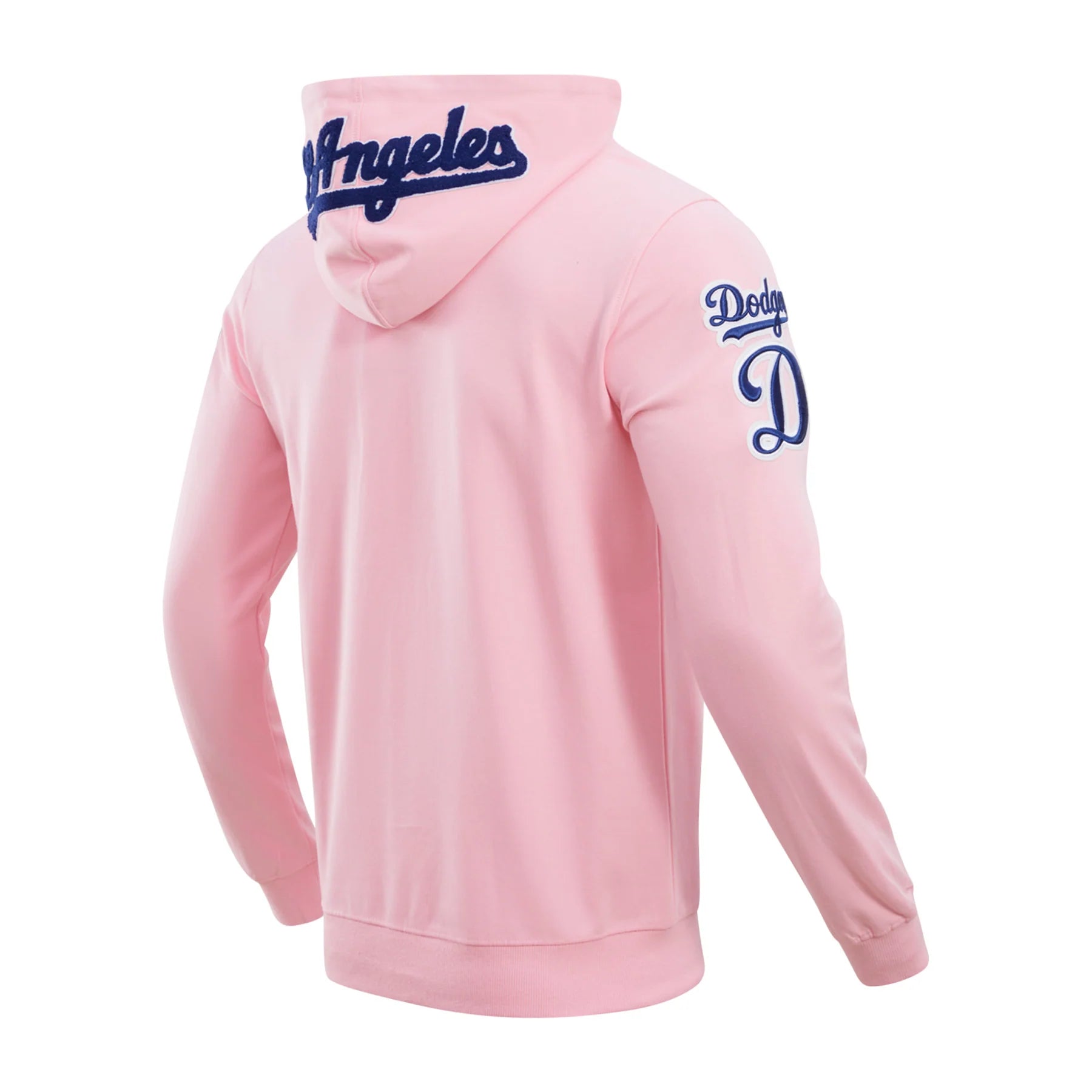 MLB LOS ANGELES DODGERS CLASSIC CHENILLE MEN'S FULL ZIP PULLOVER HOODIE