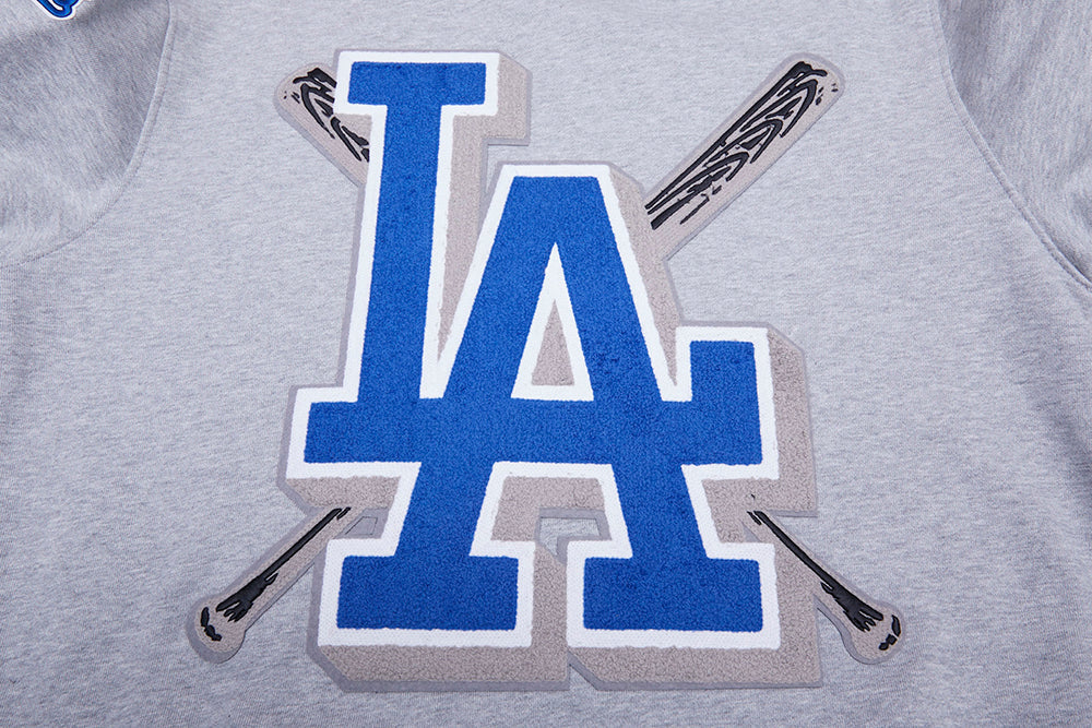 MLB LOS ANGELES DODGERS MASHUP MEN'S RIB CREWNECK