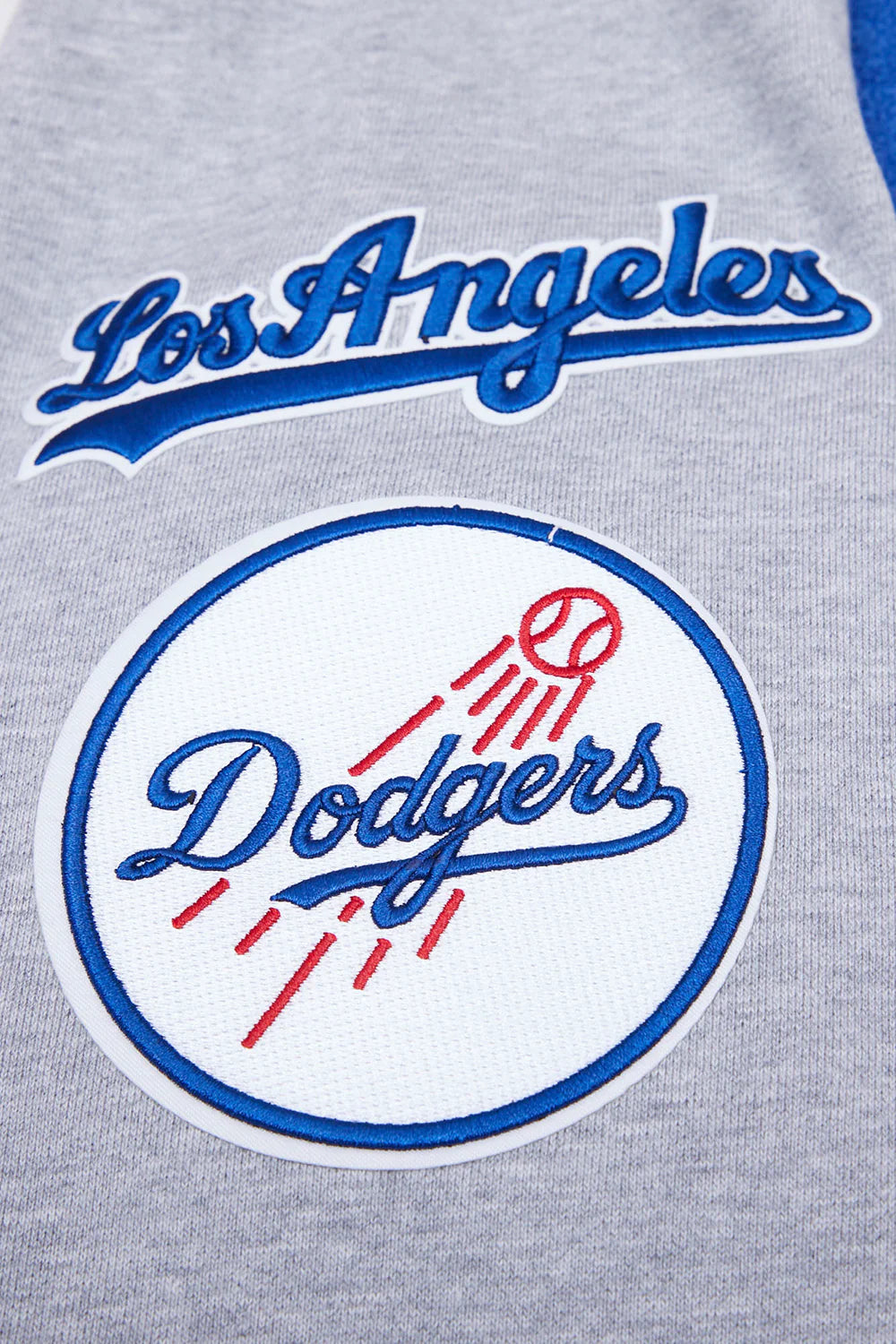 MLB LOS ANGELES DODGERS MASHUP MEN'S RIB CREWNECK