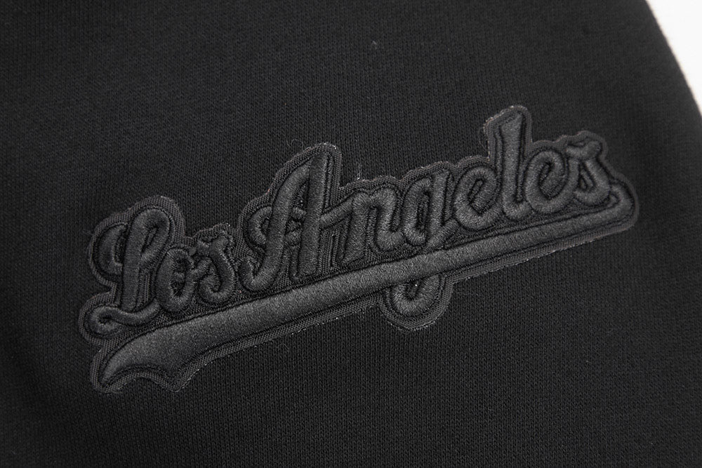 MLB LOS ANGELES DODGERS NEUTRAL DROP SHOULDER MEN'S PULLOVER HOODIE