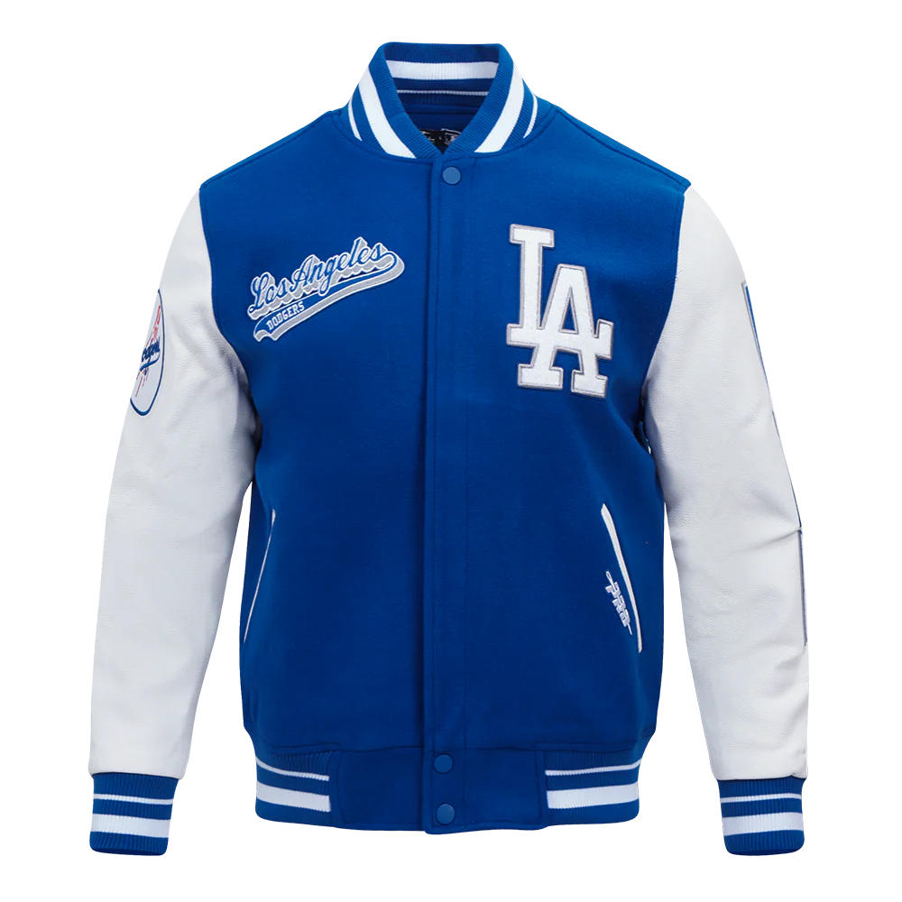 MLB LOS ANGELES DODGERS SCRIPT TAIL MEN'S RIB WOOL VARSITY
