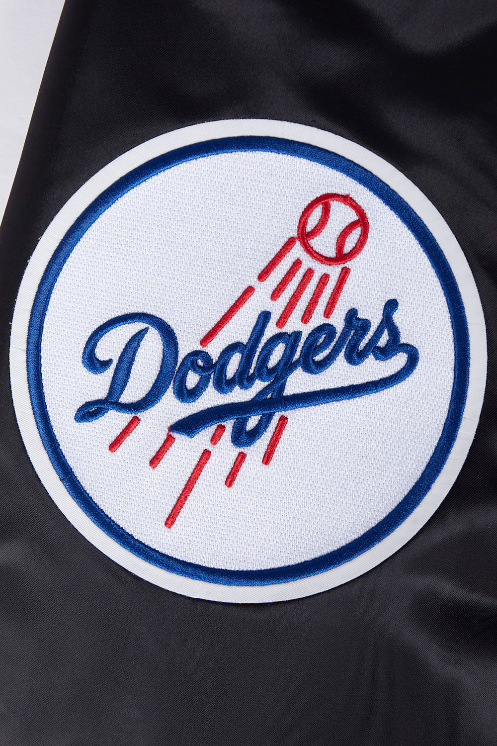 MLB LOS ANGELES DODGERS SCRIPT TAIL MEN'S SATIN JACKET
