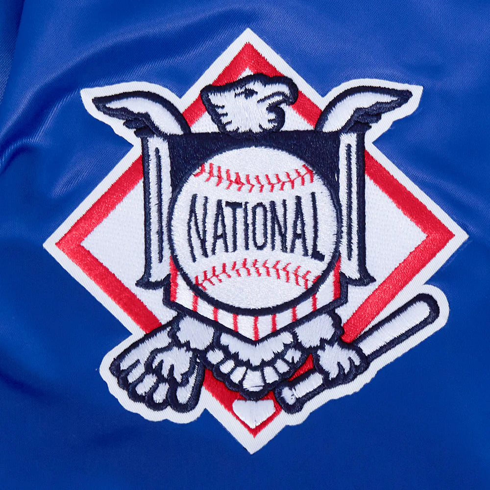 MLB LOS ANGELES DODGERS CITY RANSOM MEN'S RIB SATIN JACKET