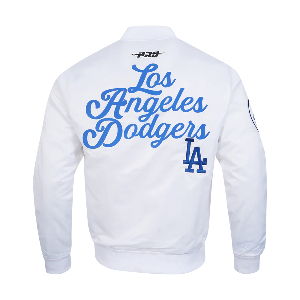 MLB LOS ANGELES DODGERS SOUVENIR MEN'S SATIN JACKET
