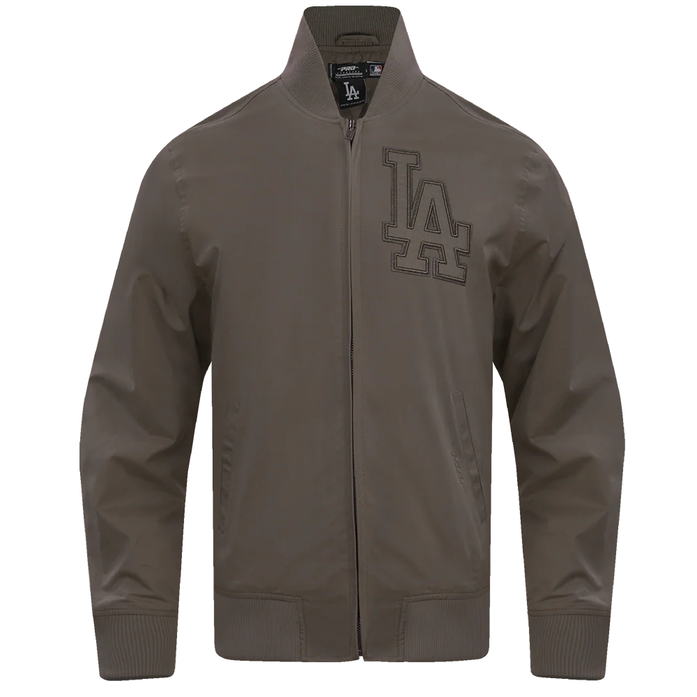 MLB LOS ANGELES DODGERS NEUTRAL MEN'S TWILL JACKET