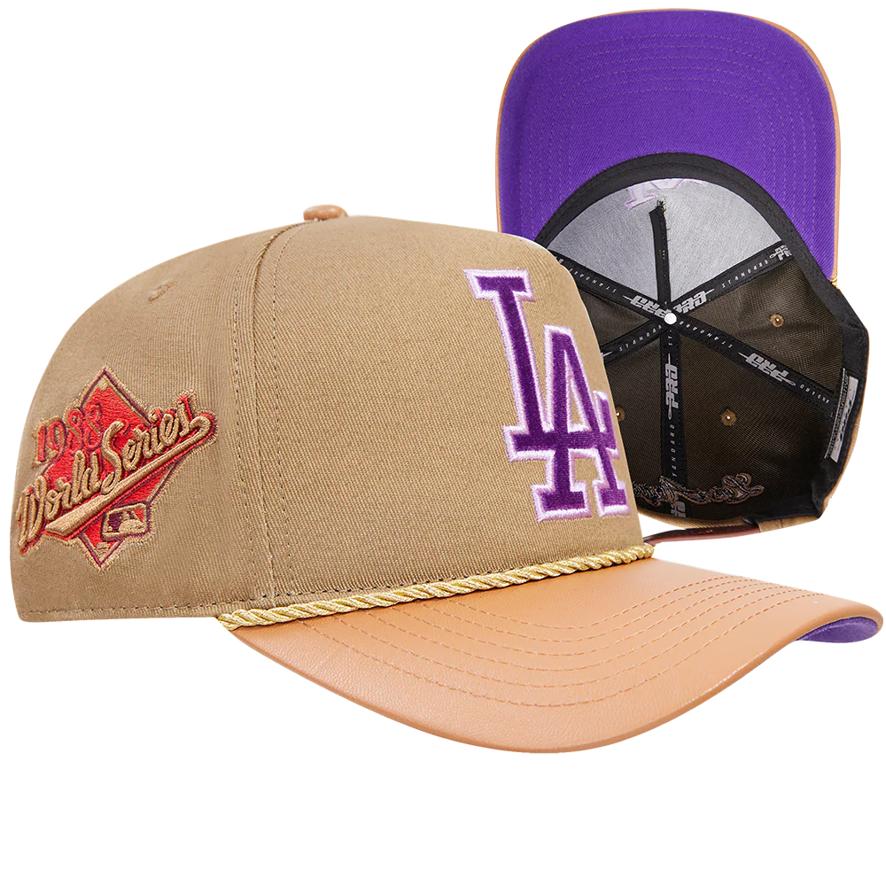 MLB LOS ANGELES DODGERS RESERVE 2 TONE PINCH FRONT STRAPBACK