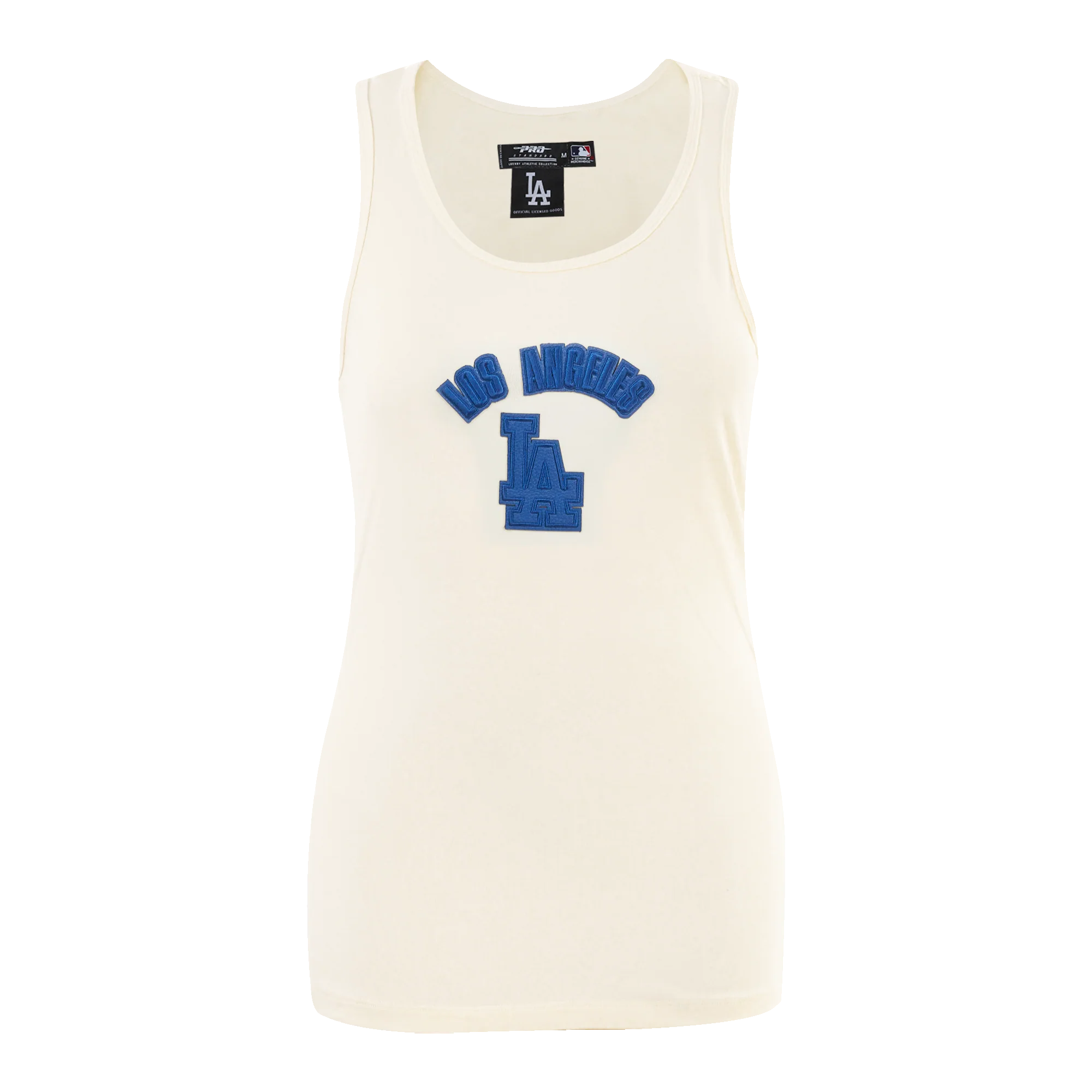 MLB LOS ANGELES DODGERS TRIPLE TONAL RELAXED FIT WOMEN'S RACERBACK