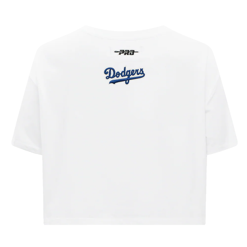 MLB LOS ANGELES DODGERS CITY RANSOM WOMEN'S SINGLE JERSEY BOXY TEE