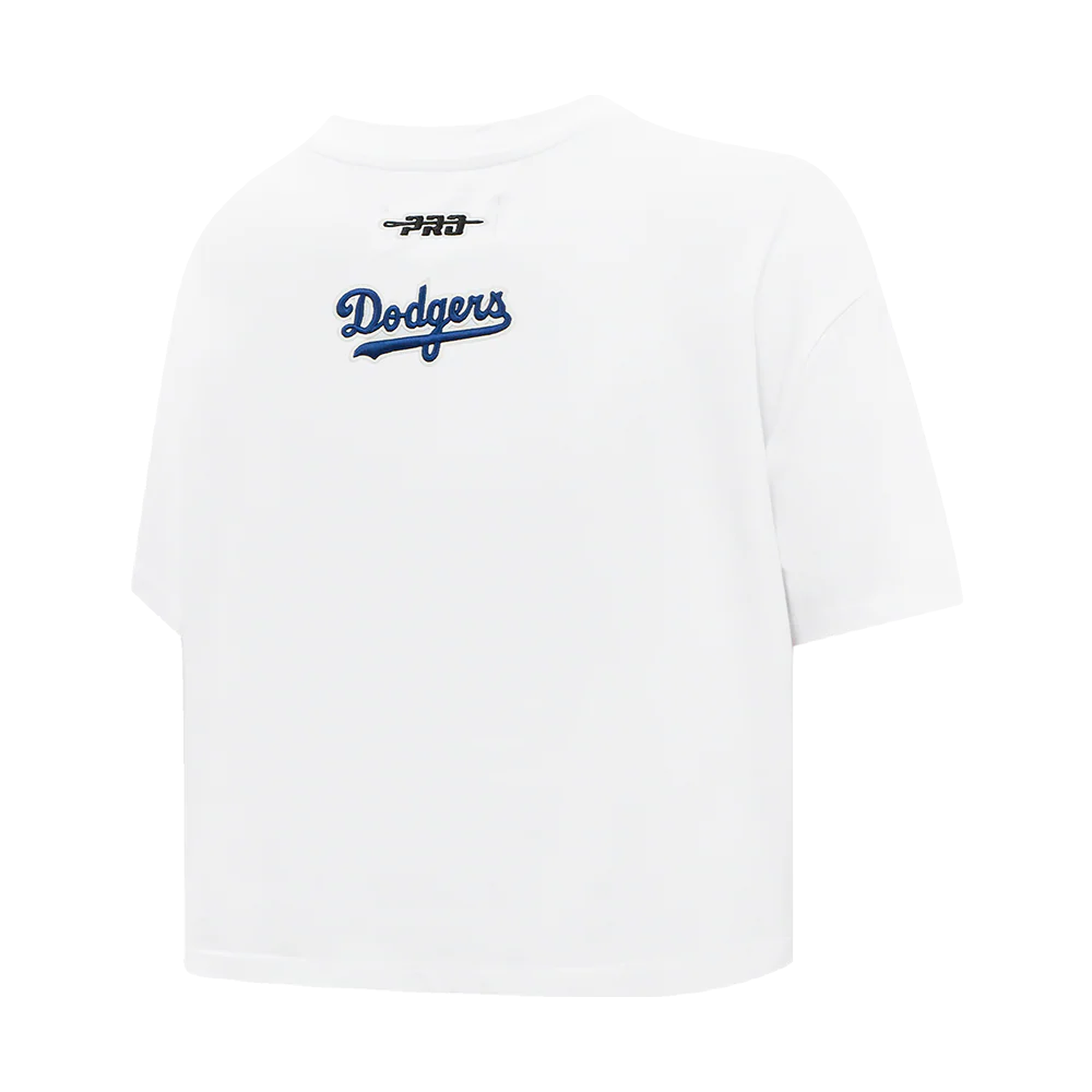 MLB LOS ANGELES DODGERS CITY RANSOM WOMEN'S SINGLE JERSEY BOXY TEE