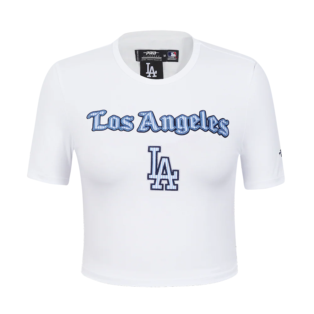 MLB LOS ANGELES DODGERS COUNTRY CLUB WOMEN'S MIDRIFF TOP