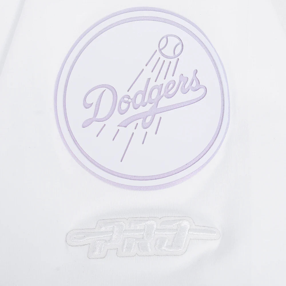 MLB LOS ANGELES DODGERS HOLOGRAM WOMEN'S SINGLE JERSEY BOXY TOP