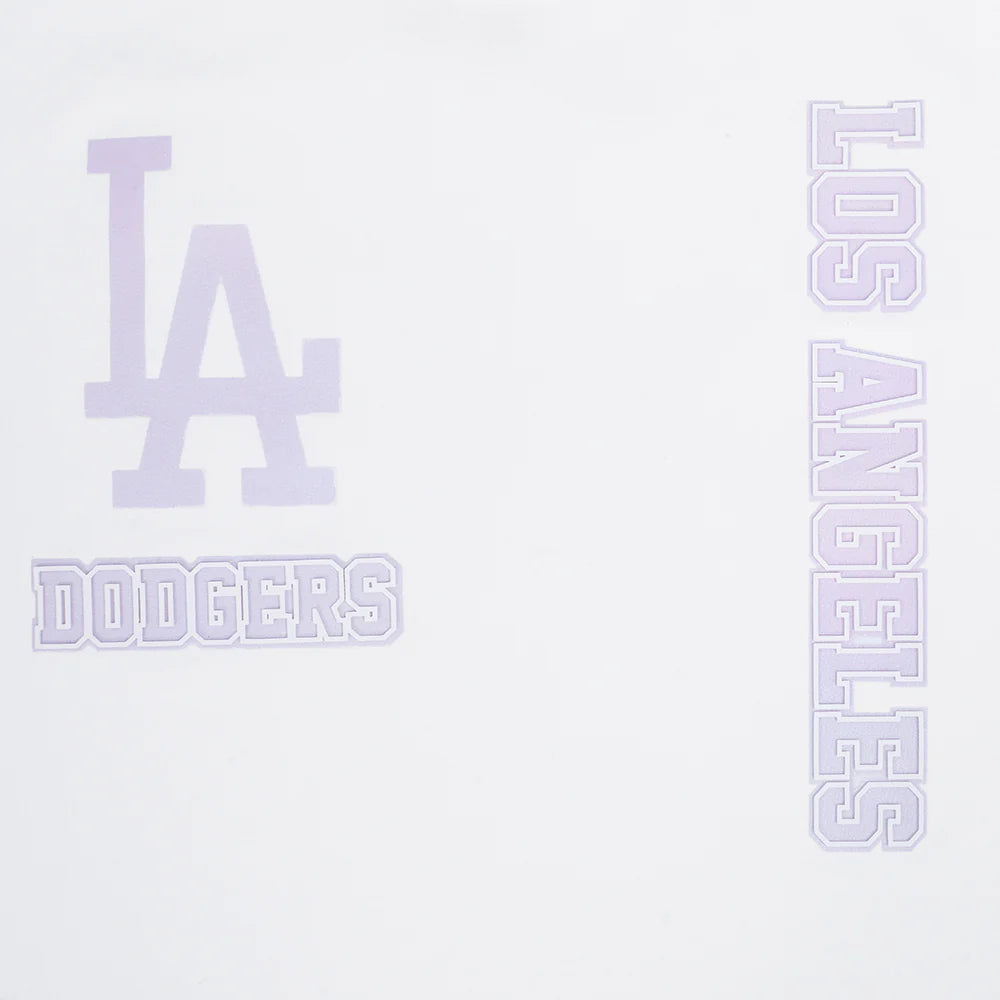 MLB LOS ANGELES DODGERS HOLOGRAM WOMEN'S SINGLE JERSEY BOXY TOP
