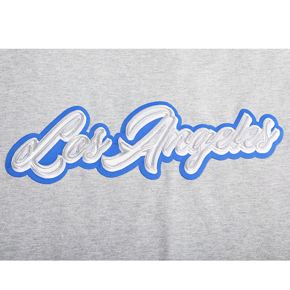 MLB LOS ANGELES DODGERS SHEER INFLUENCE WOMEN'S BOYFRIEND TOP