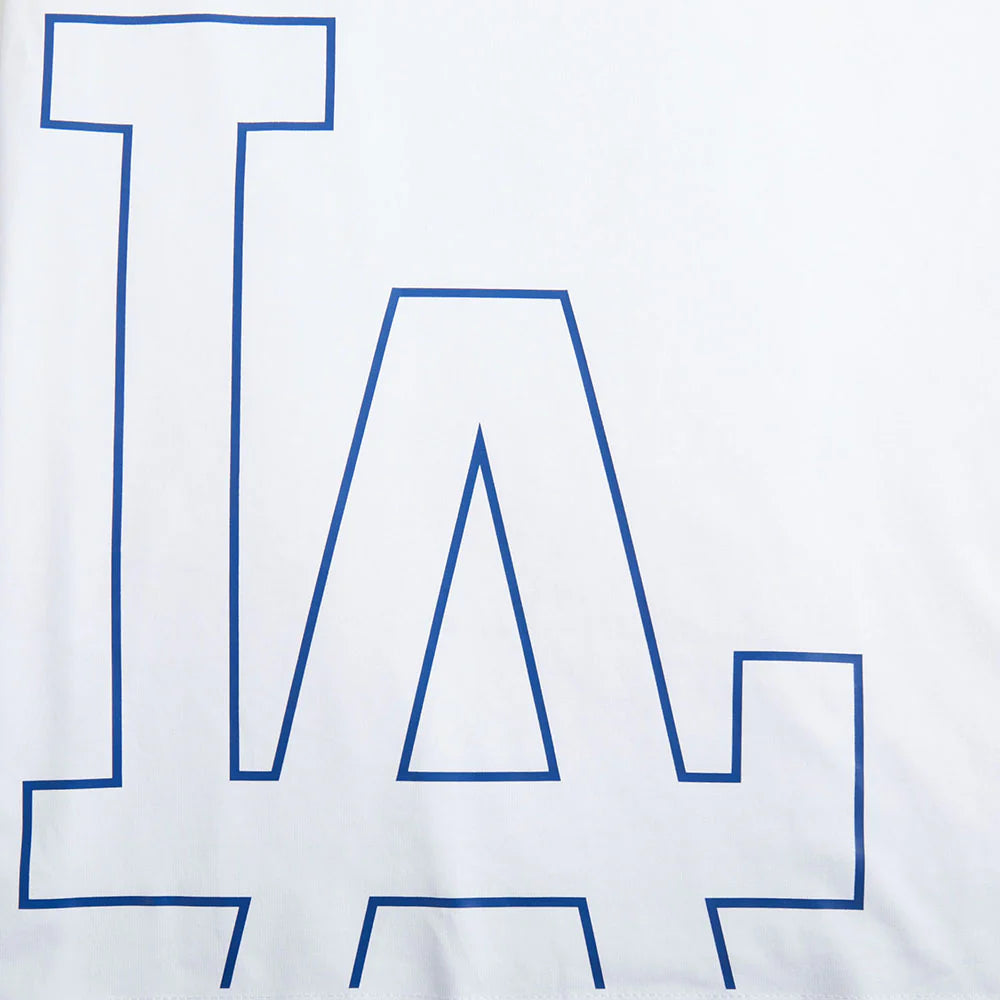 MLB LOS ANGELES DODGERS SHEER INFLUENCE WOMEN'S BOYFRIEND TOP