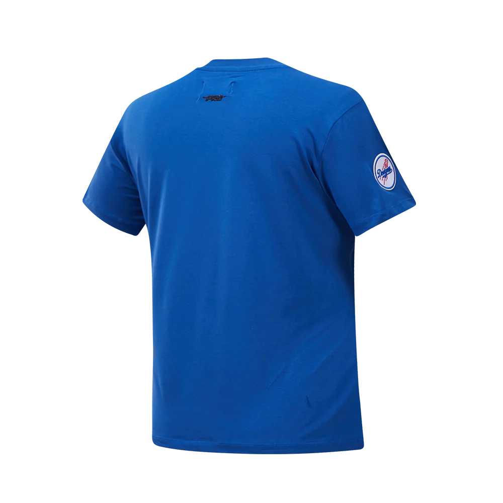 MLB LOS ANGELES DODGERS CLASSIC SHORT SLEEVE WOMEN'S SINGLE JERSEY SLIM FIT TOP