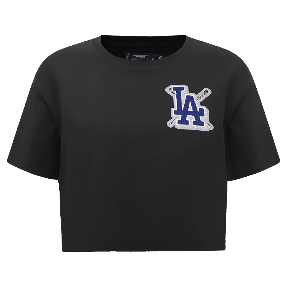 MLB LOS ANGELES DODGERS MASHUP WOMEN'S BOXY TOP