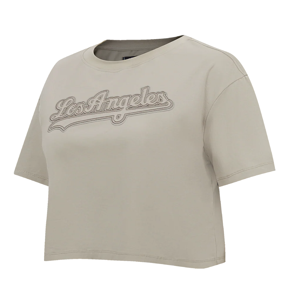 MLB LOS ANGELES DODGERS NEUTRAL WOMEN'S BOXY TOP
