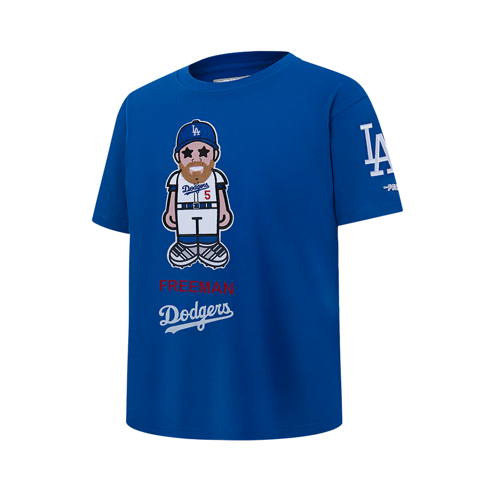 MLB LOS ANGELES DODGERS FREDDIE FREEMAN #5 AVATAR BIG BOYS SHORT SLEEVE TOP