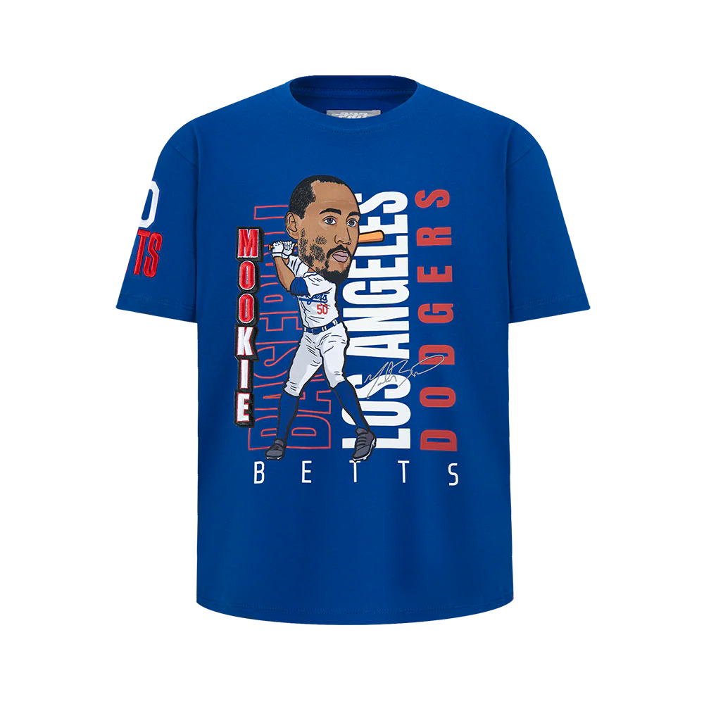 MLB LOS ANGELES DODGERS MOOKIE BETTS #50 REMIX AVATAR BIG BOYS SHORT SLEEVE TOP