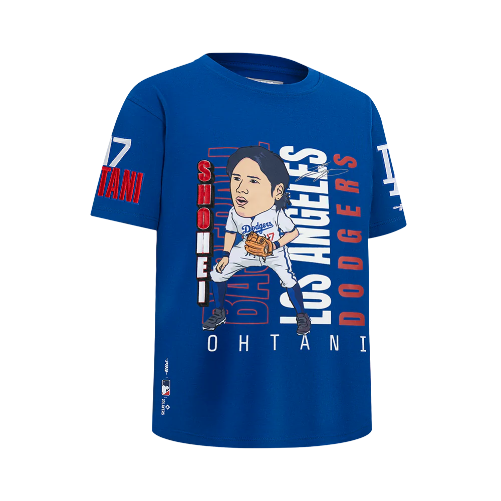 MLB LOS ANGELES DODGERS SHOHEI OHTANI #17 REMIX AVATAR BIG BOYS SHORT SLEEVE TOP