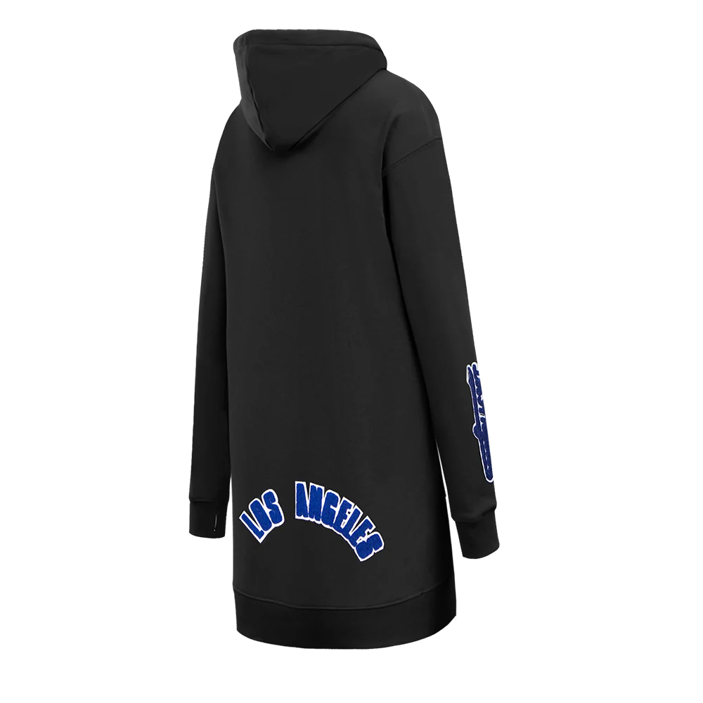 MLB LOS ANGELES DODGERS CLASSIC WOMEN'S HOODIE DRESS