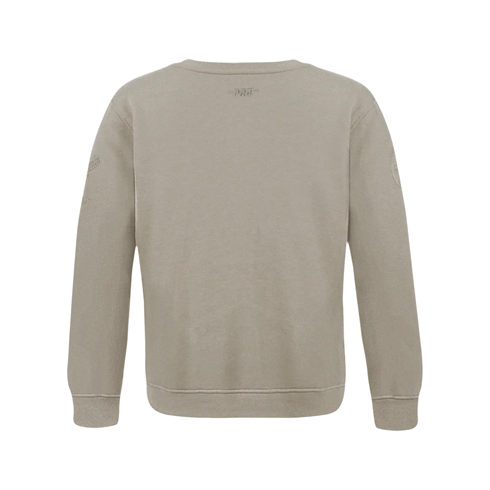 MLB LOS ANGELES DODGERS NEUTRAL BIG BOYS FLEECE CREWNECK