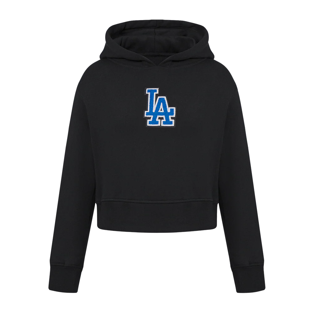 MLB LOS ANGELES DODGERS CLASSIC BIG GIRLS FLEECE PO HOODIE